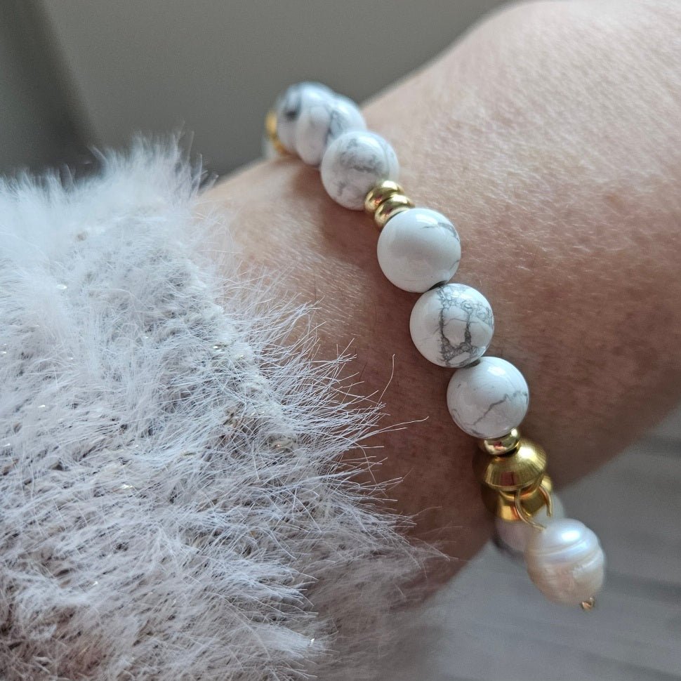 PERLENARMBAND FREYA - Duolino Design