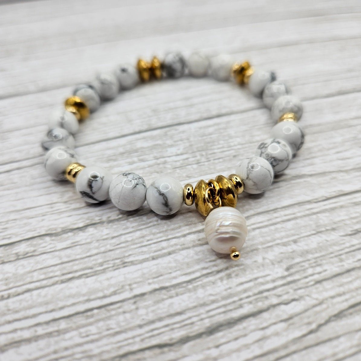PERLENARMBAND FREYA - Duolino Design