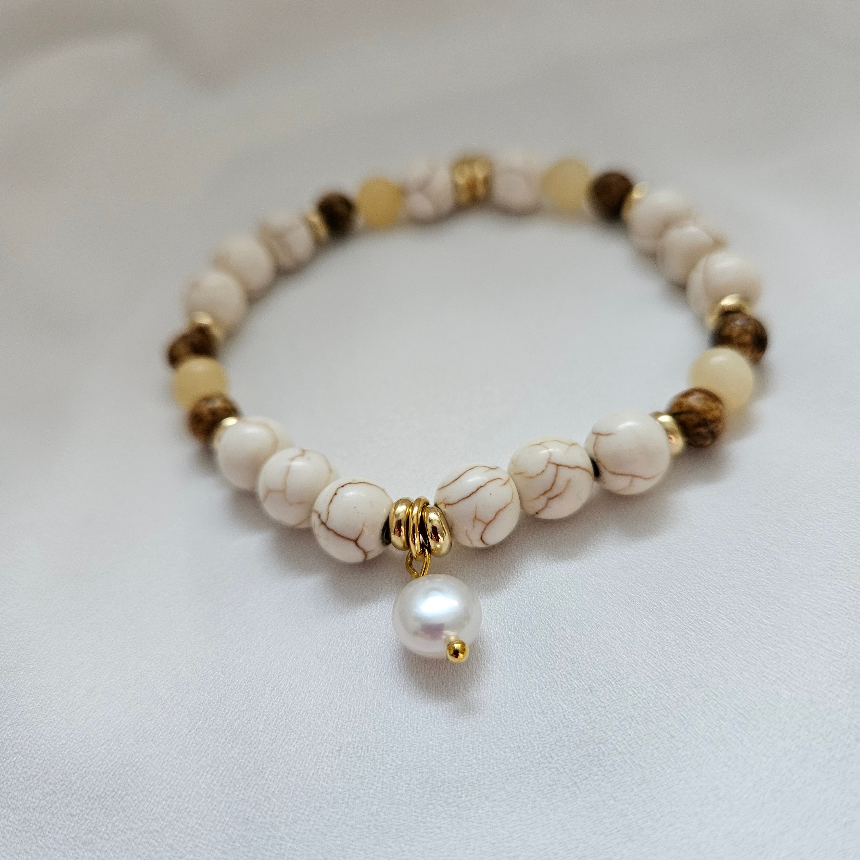 PERLENARMBAND HELENA - Duolino Design