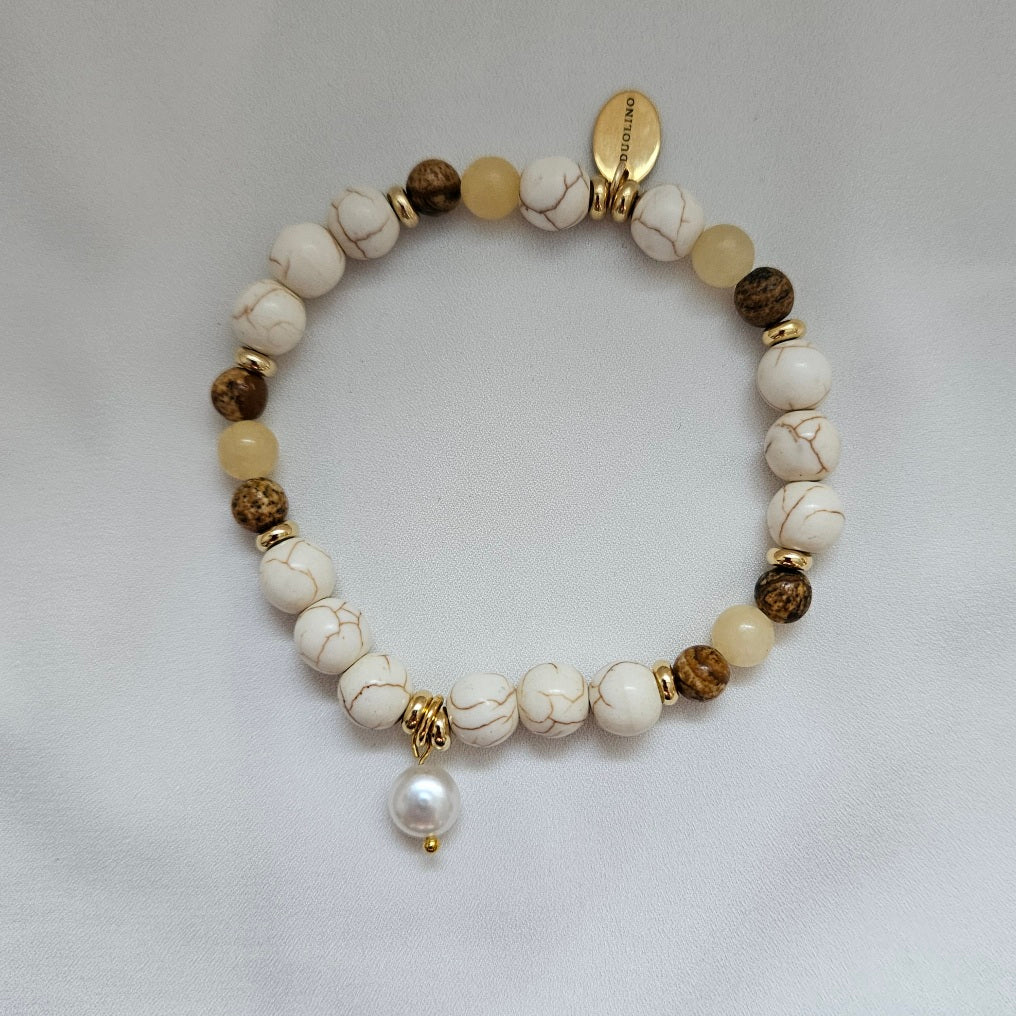 PERLENARMBAND HELENA - Duolino Design