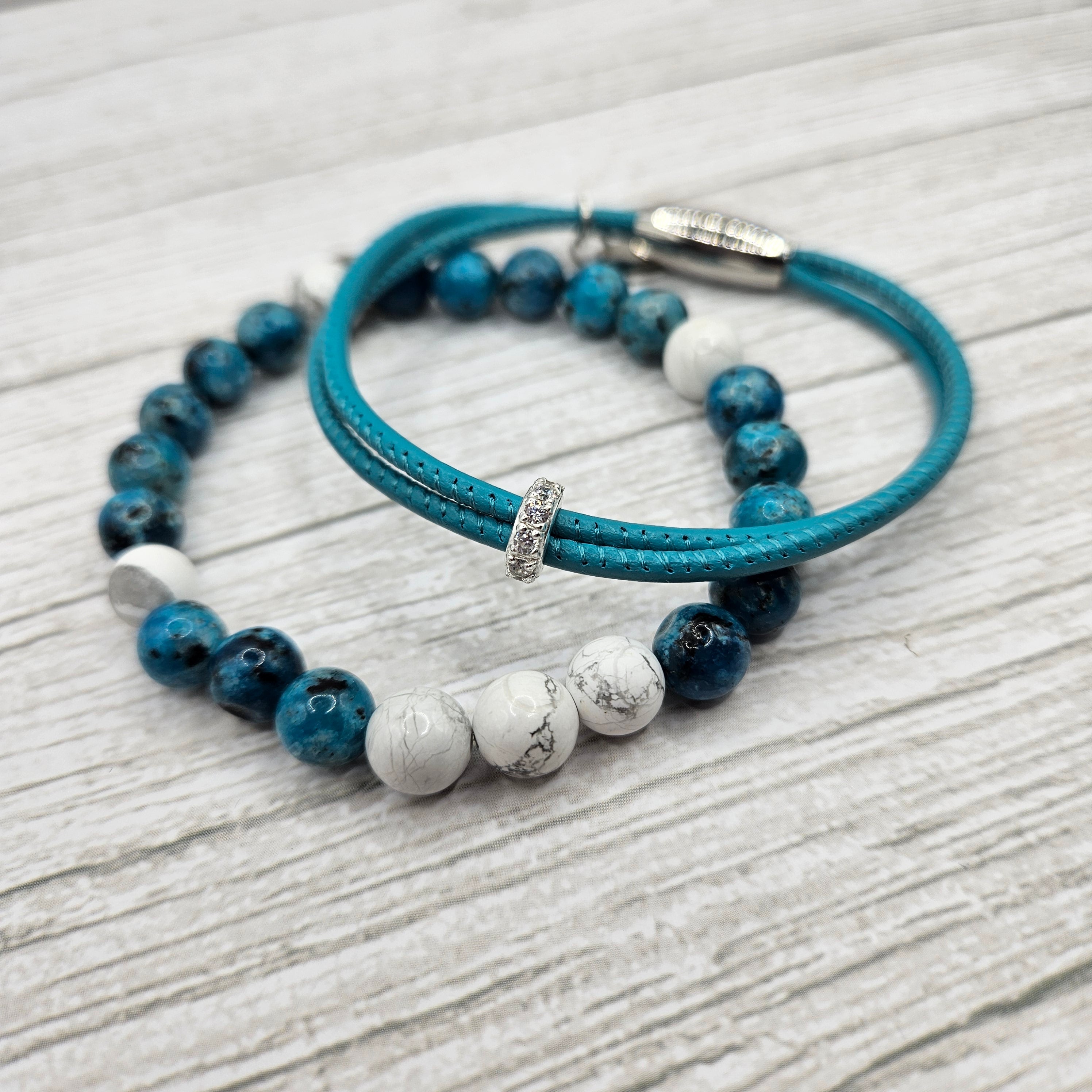 Urlaubsstimmung: Emilia & Toska Layer - Armbänder für Stilbewusste - Duolino Design