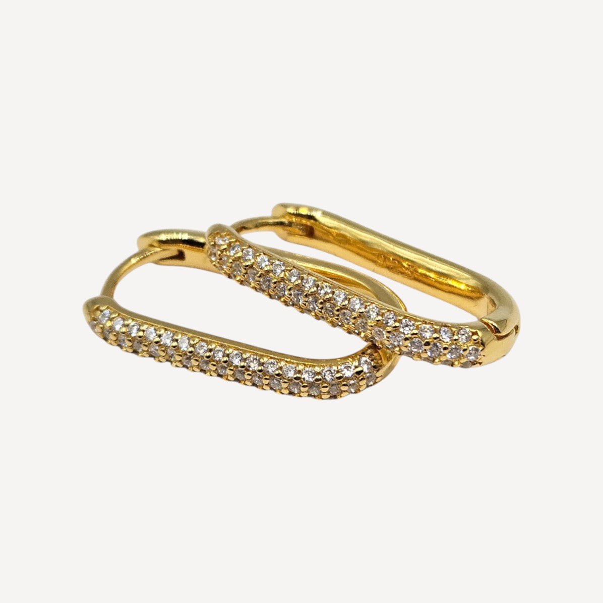 OHRRINGE OVALE VERGOLDET von Gavero - Duolino Design