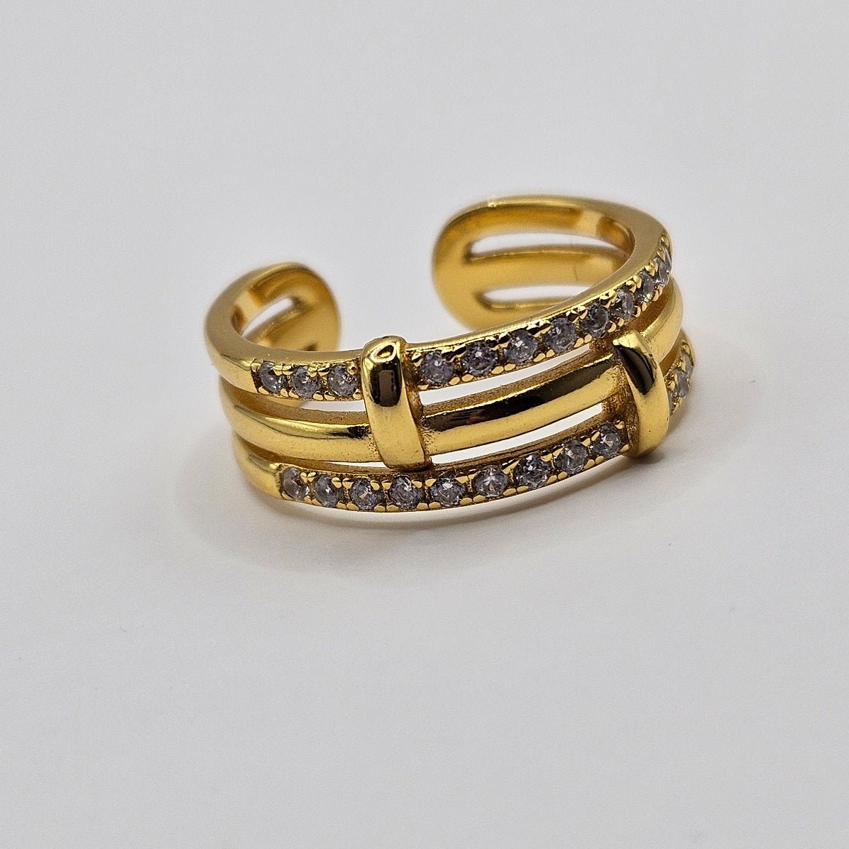 TRIPLICARE Ring vergoldet von Gavero - Duolino Design