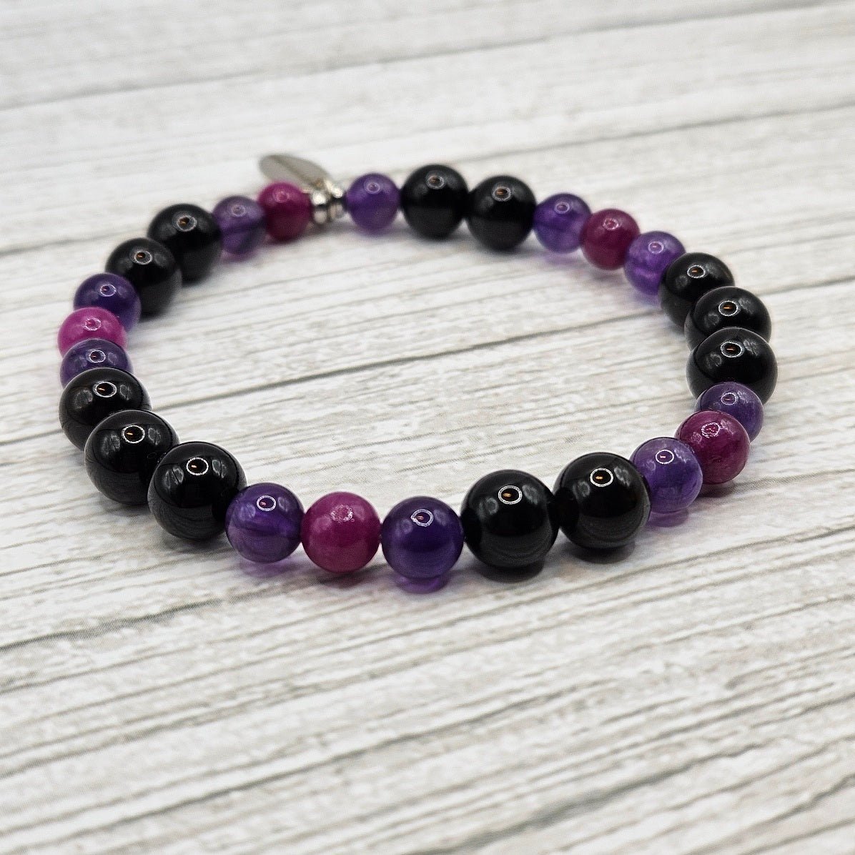 PERLENARMBAND ROSE - Duolino Design