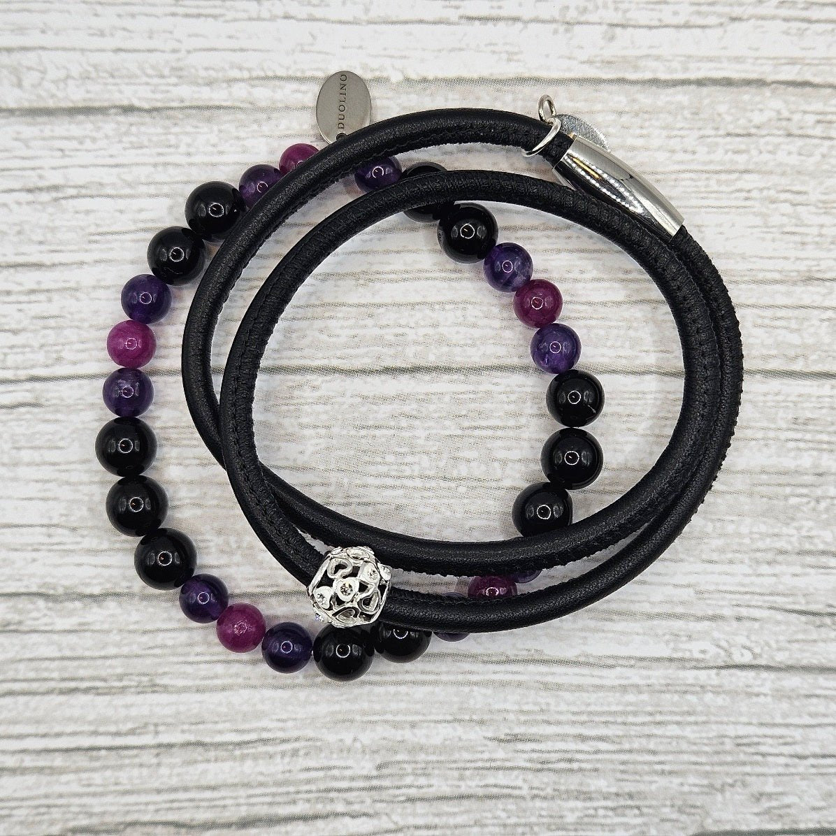 Elegantes Layerlook Armband Tiffany/Rose - Duolino Design