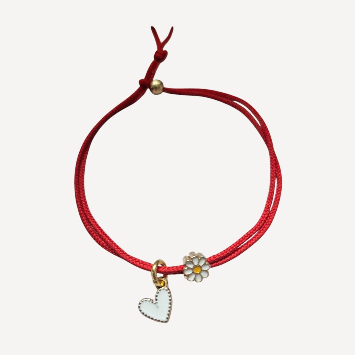 TEXTILKINDERARMBAND EDDA (ROT) - Duolino Design