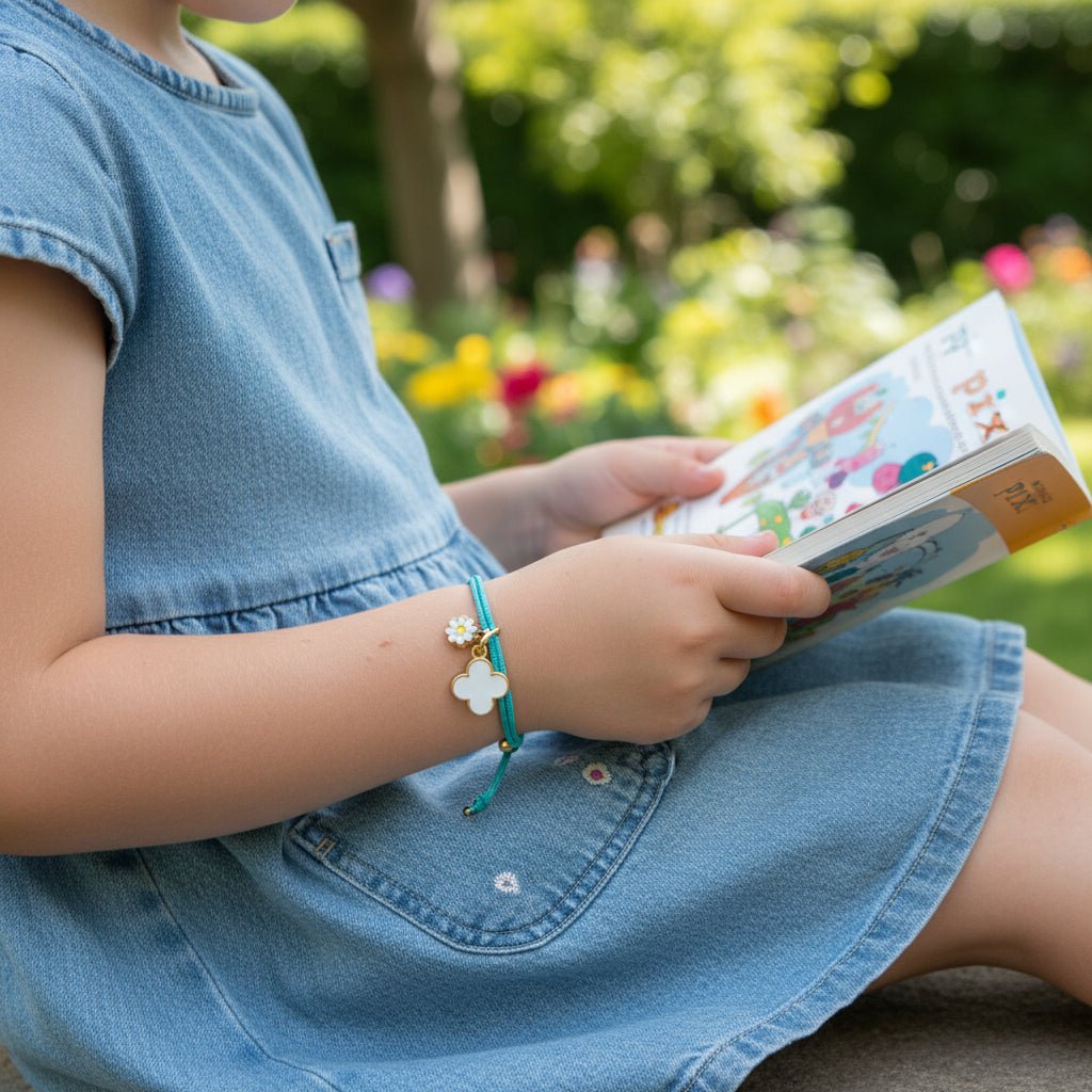 TEXTILARMBAND EDDA (TÜRKIS) - Duolino Design