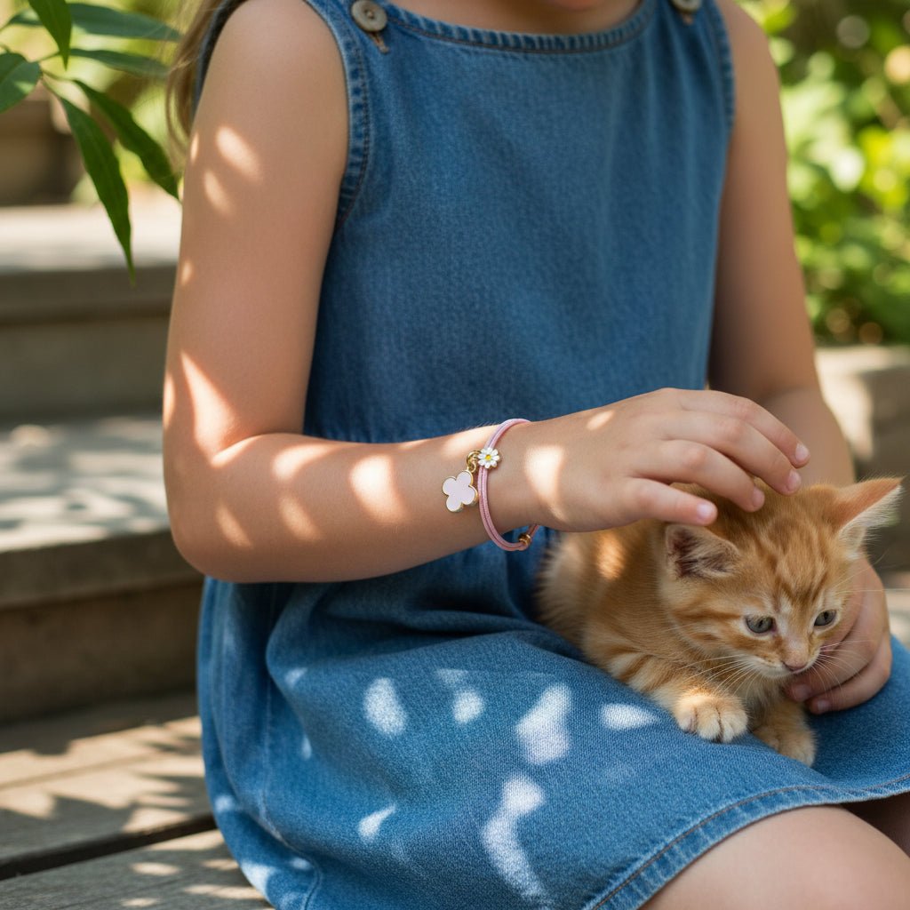 TEXTILARMBAND EDDA (ROSA) - Duolino Design