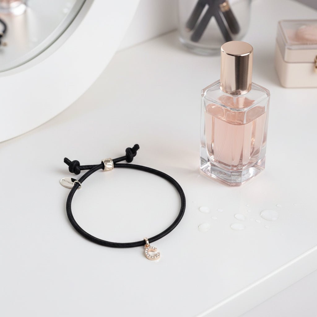 LEDERARMBAND Lenna, PERSONALISIERT ANHÄNGER 925 SILBER - Duolino Design