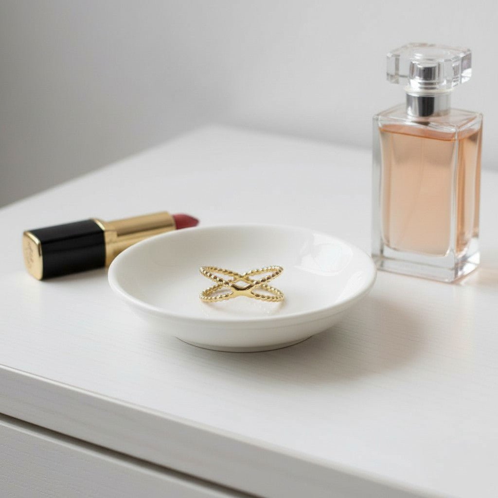 TWIST GOLDRING von Flor de Menta Jewelry - Duolino Design