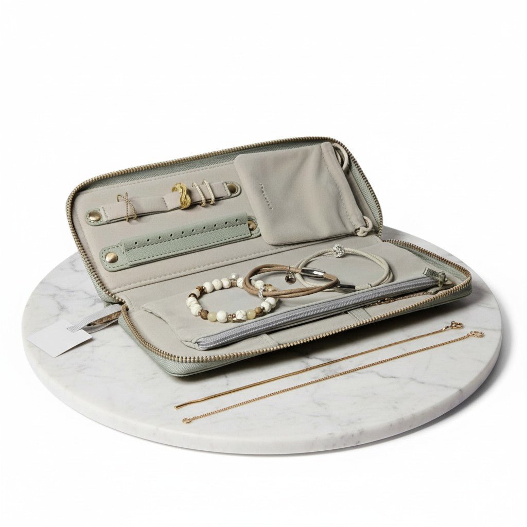 SCHMUCKORGANIZER, VON STACKERS IN SALBEI - Duolino Design