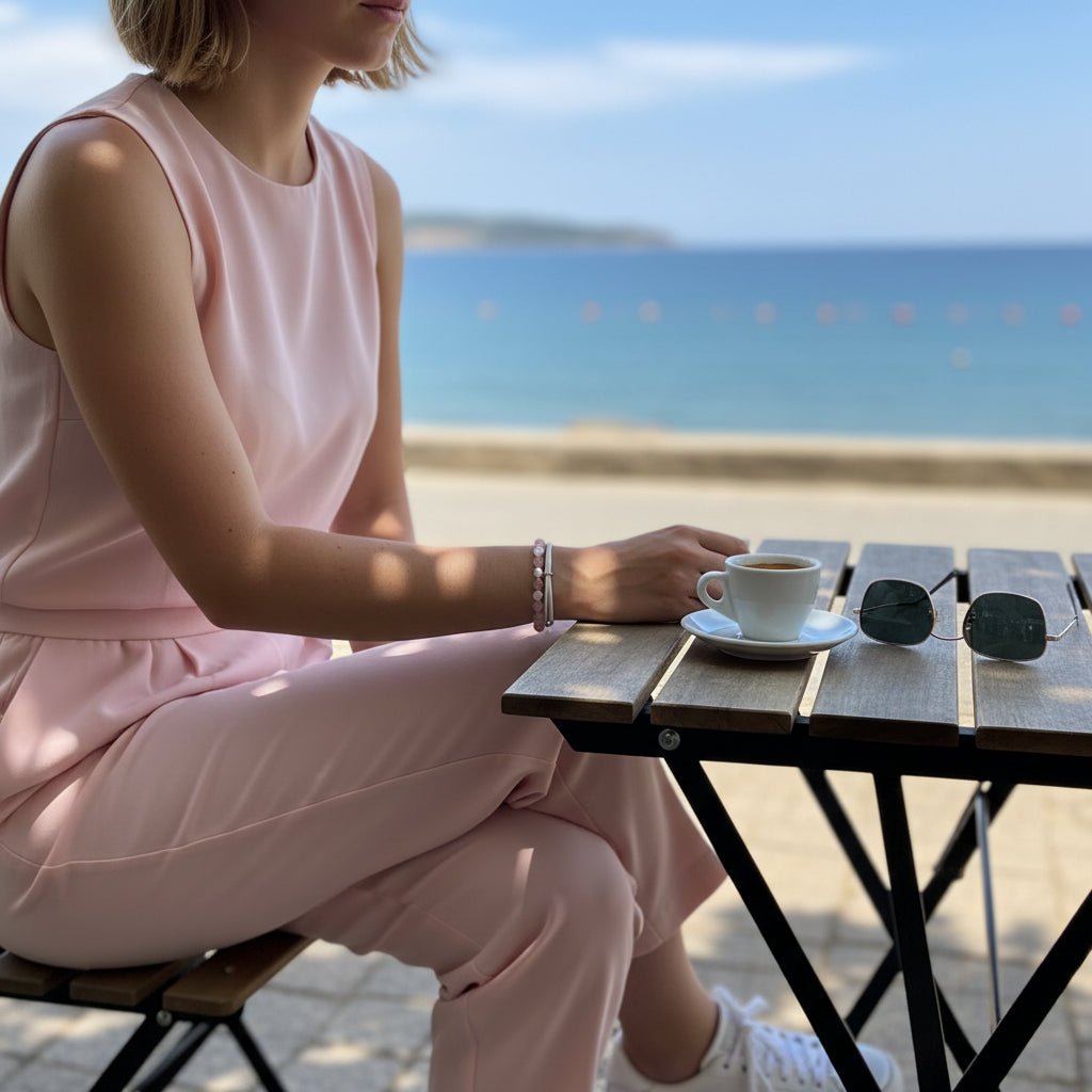 LAYER LOOK: STIL MIT VIOLA UND VIOLETTA ARMBÄNDERN - Duolino Design